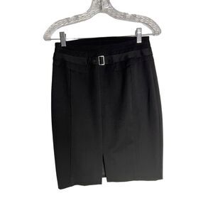 Express high waist pencil skirt black size 0